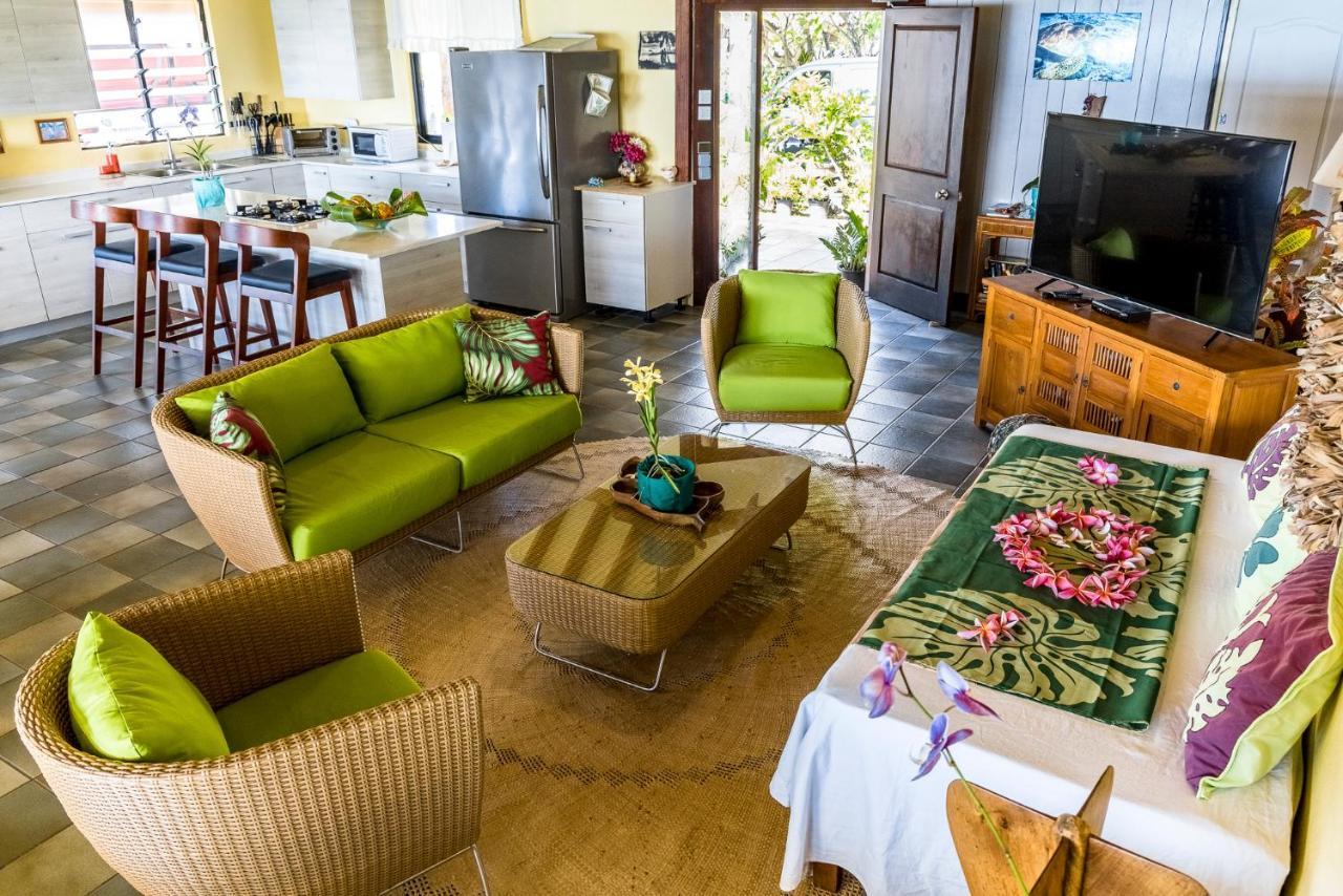 Villa Fare Manava Bora Bora Esterno foto